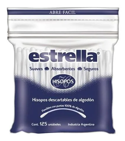 HISOPOS ESTRELLA X125