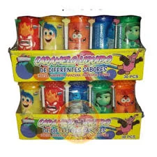 CARAMELOS DISPENSADOR MUÑECOS X30