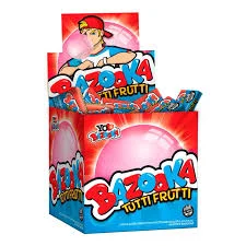 CHICLE BAZOOKA TUTTI FRUTTI CAJA