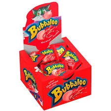 CHICLE BUBBALOO FRUTILLA CAJA