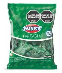 GOMITAS MISKY FANTASIA MENTA 1 KG