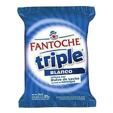 ALFAJOR FANTOCHE TRIPLE BLANCO