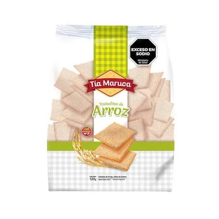 TOSTADITAS DE ARROZ TIA MARUCA 120 GR