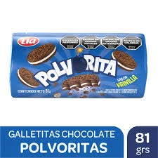 GALLETITAS POLVORITAS CHOCOLATE 81 GR