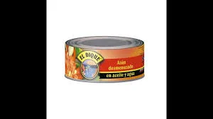 ATUN EL DIQUE DESMENUZADO EN ACEITE Y AGUA