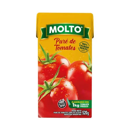 PURE DE TOMATES MOLTO 520 GR