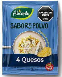 ALICANTE SABOR EN POLVO 4 QUESOS