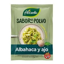 ALICANTE SABOR EN POLVO ALBAHACA Y AJO