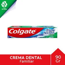 CREMA DENTAL COLGATE TRIPLE ACCION FAMILIAR 90 GR