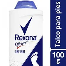 TALCO PARA PIES REXONA EFFICIENT ORIGINAL 100 GR