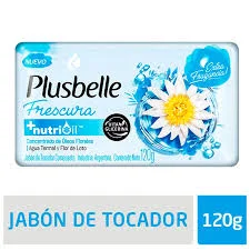 JABON DE TOCADOR PLUSBELLE FRESCURA 120 GR