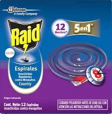 RAID ESPIRALES 5 EN 1 X12