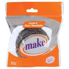 ESPONJA DE ACERO INOXIDABLE MAKE