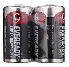 PILAS EVEREADY SUPER HEAVY DUTY GRANDES X2