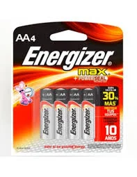 PILAS ENERGIZER MAX AA X4